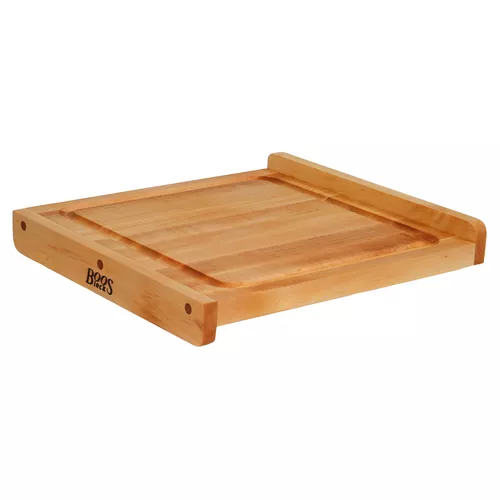 John Boos Maple Edge-Grain Countertop Cutting Board w/ Juice Groove, 23.75" x 17.25" x 1.25"